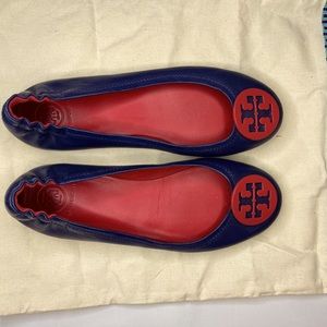 Tory Burch Leather Ballet Flats